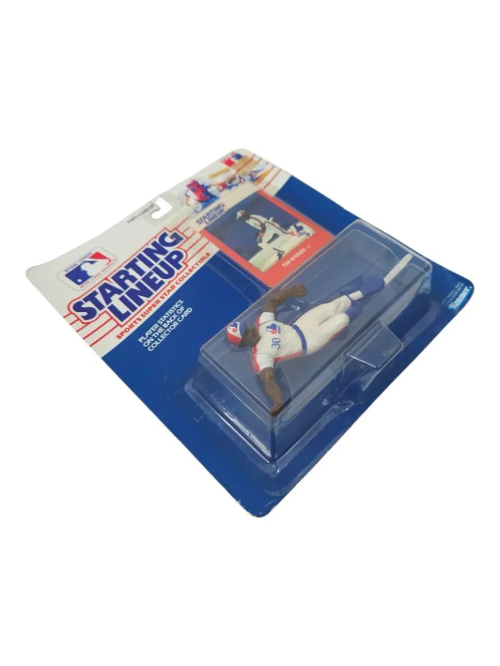 1988 Kenner Starting Lineup Tim Raines Montreal Expos MLB Card Action Figure NOC